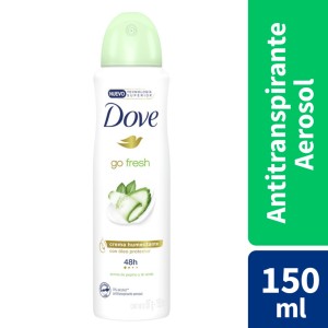 DOVE DESODORANTE x 150ml GO FRESH PEPINO